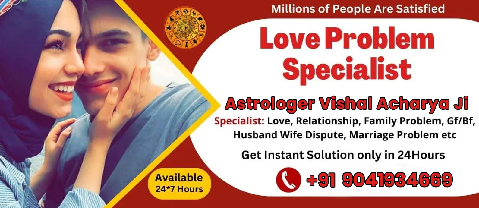 Astrologer Vishal Acharya ji +91-9041934669