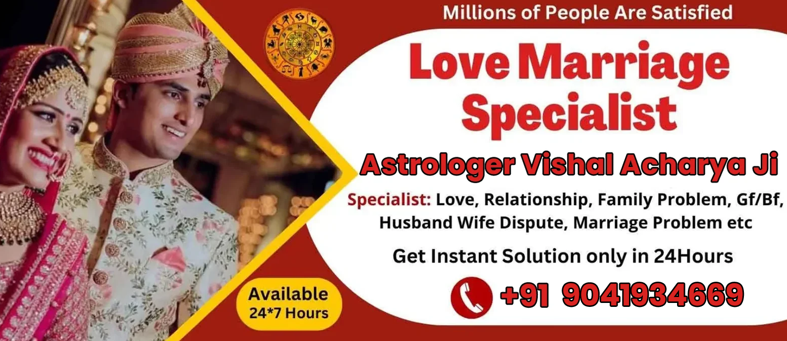 Astrologer Vishal Acharya ji +91-9041934669